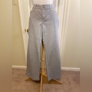 NWT Eddie Bauer - Woman’s (Blakely fit) light gray high rise pants, Size…